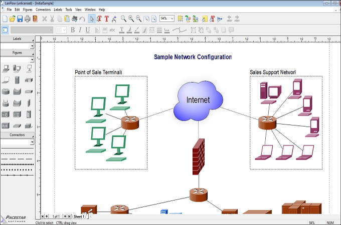 free network diagram software online