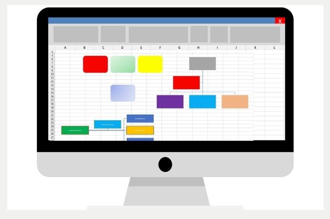 organigramme avec Excel