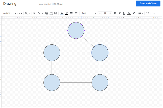 make concept map with google docs