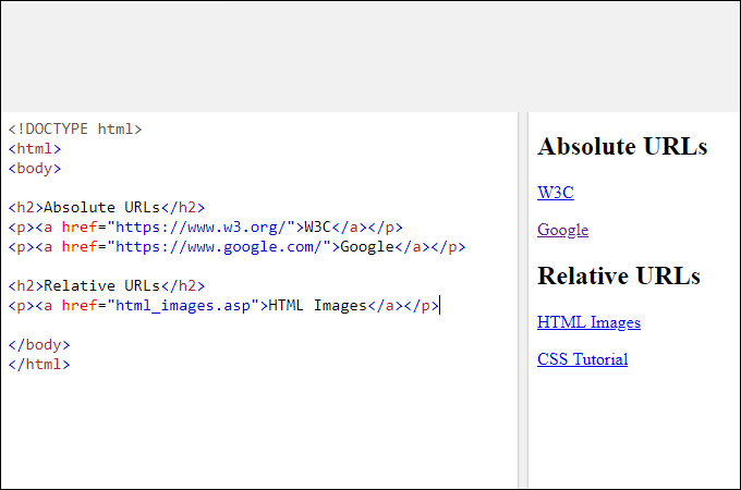 html sitemap format