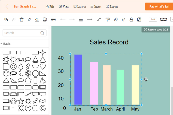 Online on sale chart maker