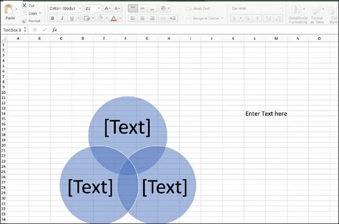 diagrama de amigos en Excel