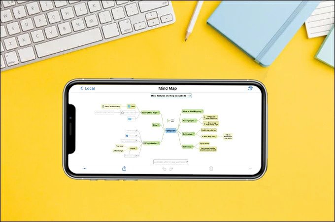 simplemind mindmapping pour mobiles