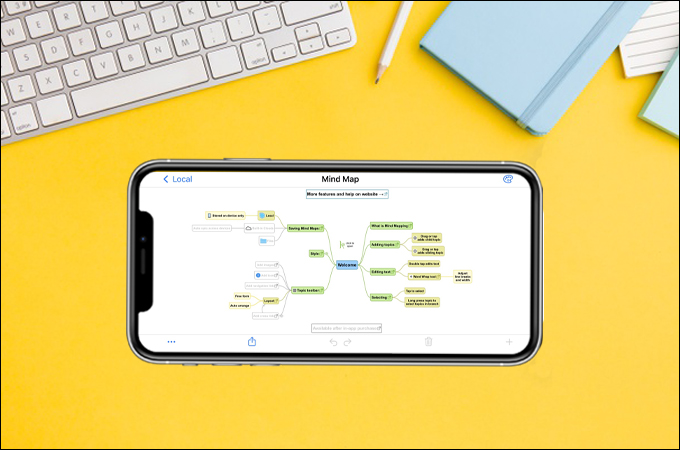 free mind map software for iphone