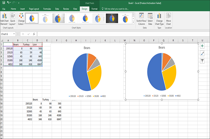 how to make a pie chart in excel 2016
