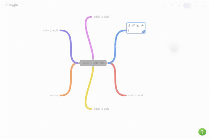 Coggle mind mapping app for Linux
