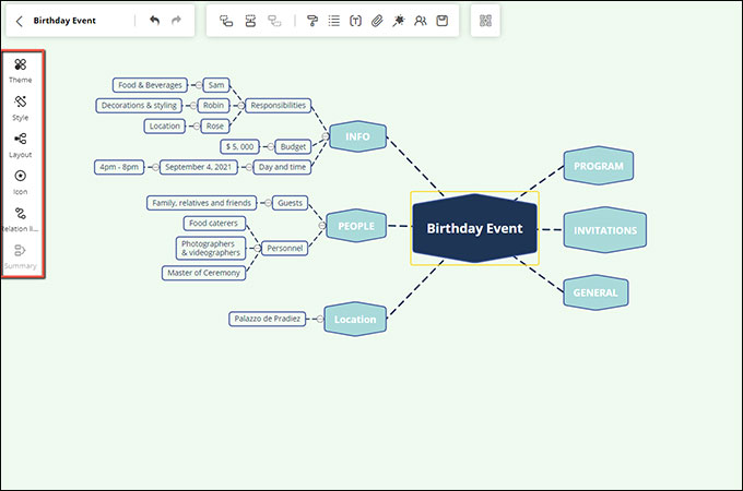 edit event plan