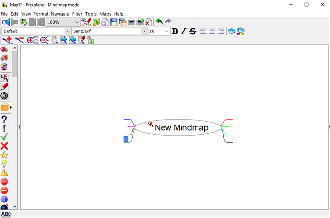 freeplane free mind map software for Windows