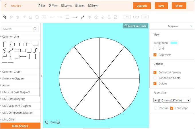 online pie chart maker visual paradigm