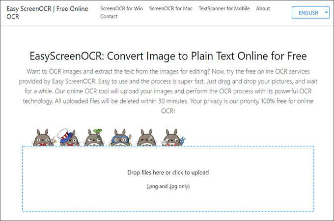 easy screen ocr picture to text converter