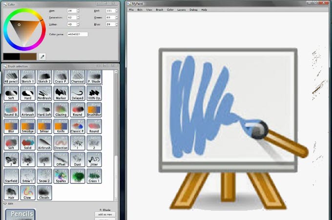 mypaint dessiner vos idées