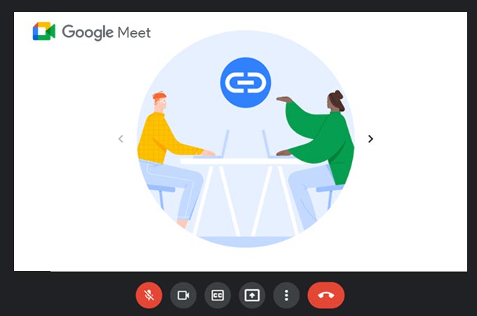 Google Meet réunion à distance