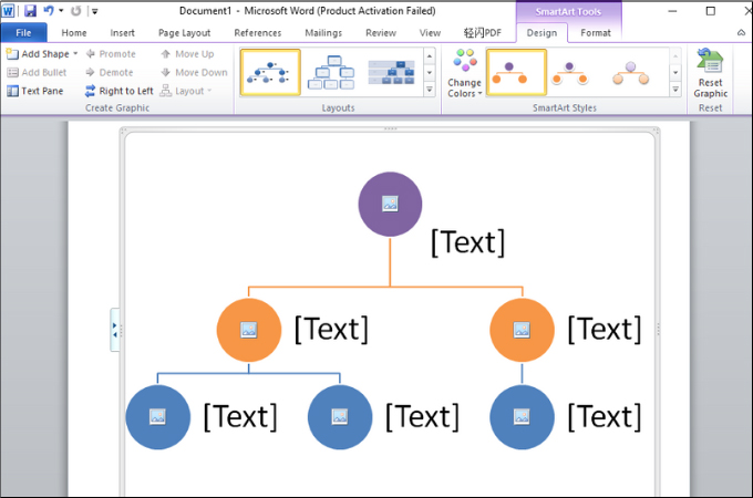  make concept map on word 