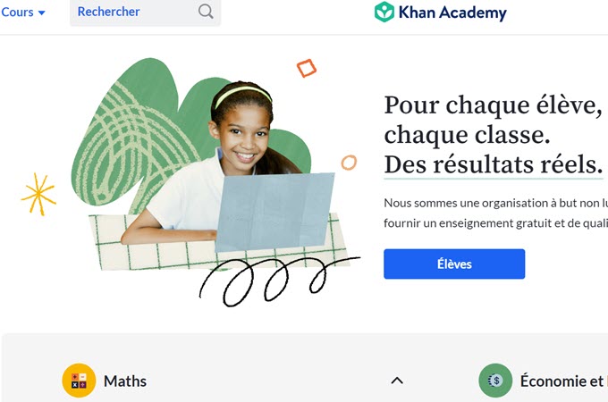 Khan academy sites de ressources éducatives