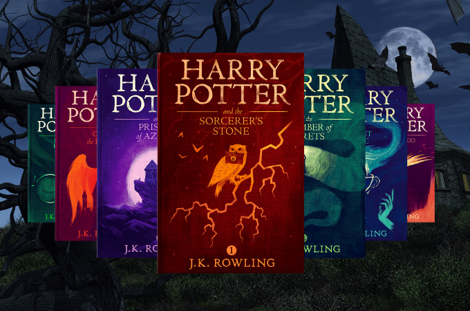 harry potter in order series