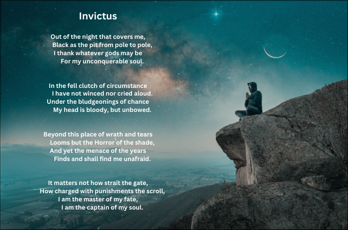 invictus poems about life