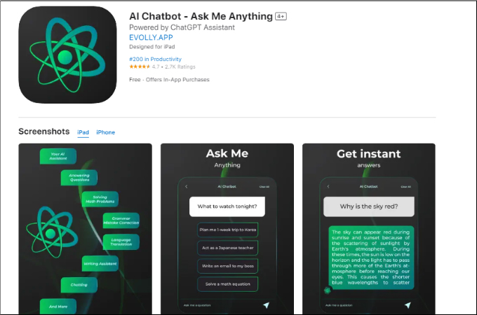 AI Chatbot Ask Me Anything