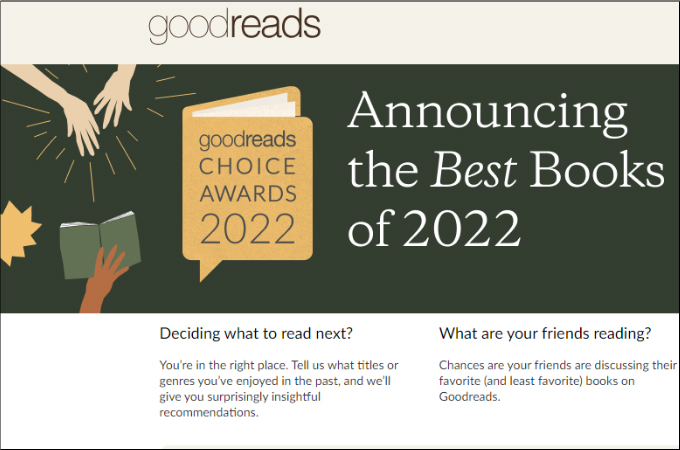 Goodreads 영어 공부 사이트