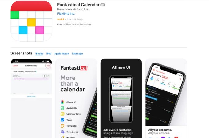 daily planner apps fantastical2