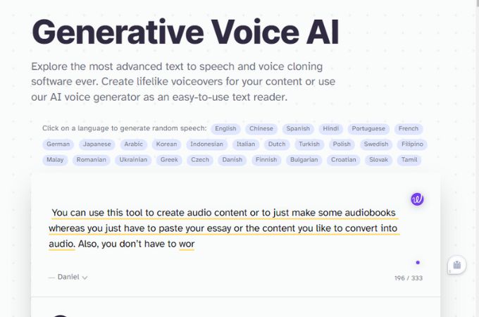 ai voice generator generativevoice