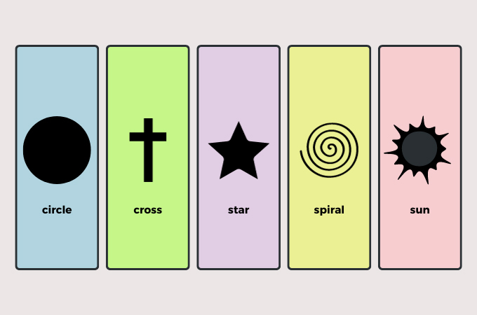 universal símbolos e significados