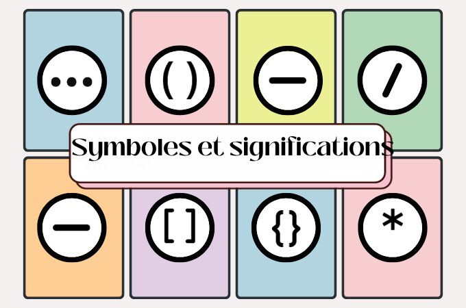 symboles et leurs significations 