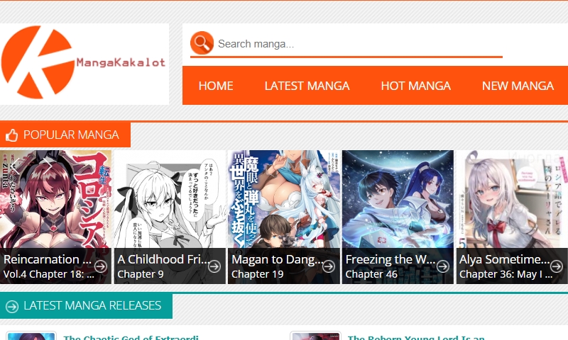 Manga Kakalot線上漫畫網站