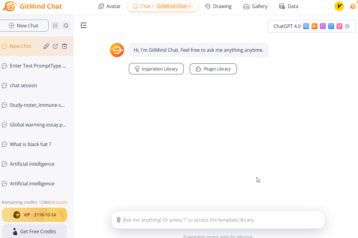 GitMind Chat Folgefragen