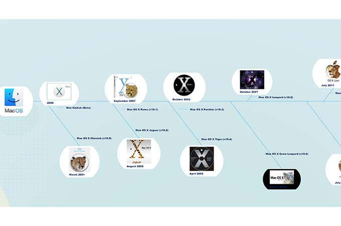 Infographie chronologique