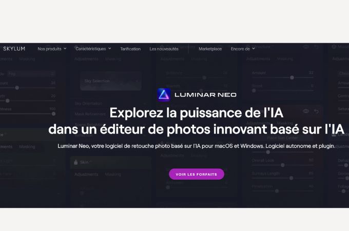 agrandir une image avec luminar