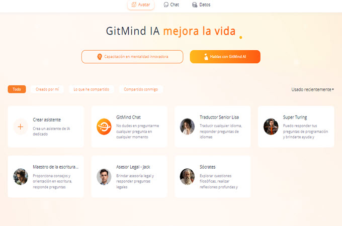 Ai escritora de cartas gitmindchat