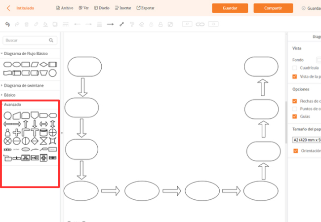 diagrama de flujo de powerpoint en gitmind