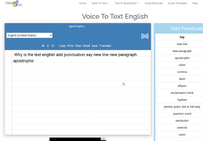 voicetotext recording