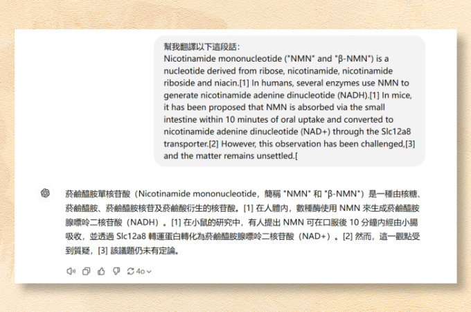 ChatGPT翻譯語言