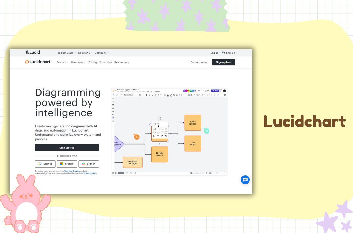 lucidchart流程圖製作網站