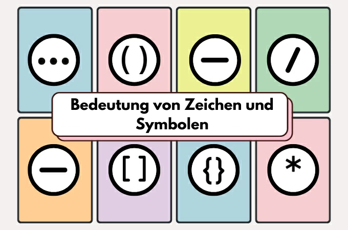 ausgewählte bildsymbole und bedeutungen