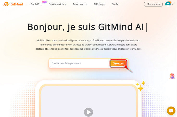 gitmind ai discute maintenant