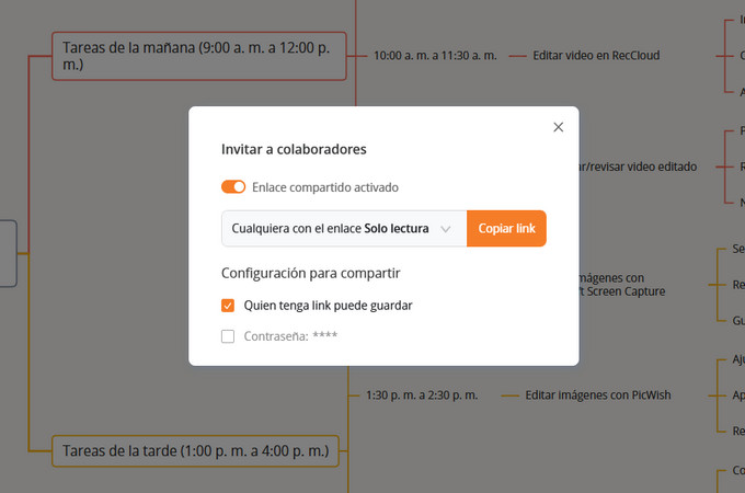 compartir mapa mental