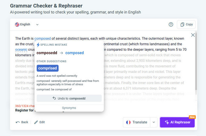 reverso spell checker