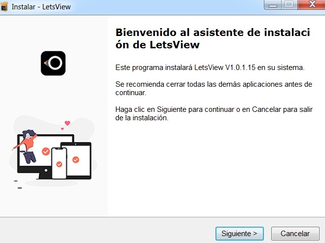 Tutorial del Programa LetsView para Windows