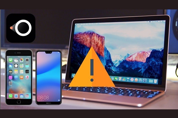 iphone ne peut pas connecter à LetsView sur Mac