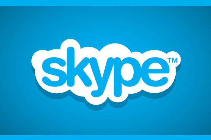 application de communication Skype