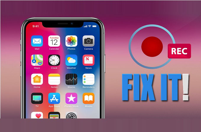 fix ios 13 screen recording issue
