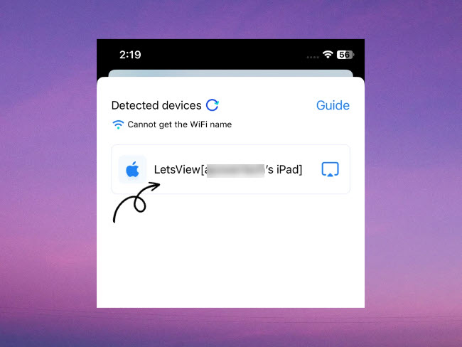 letsview select device