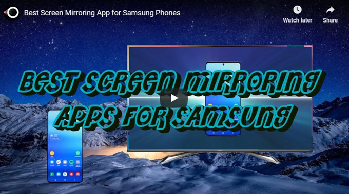 Samsung mirror apps