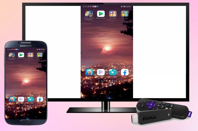 mirror Android to Roku