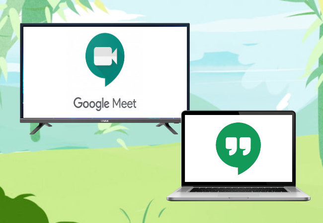 Google Meet auf Smart TV nutzen