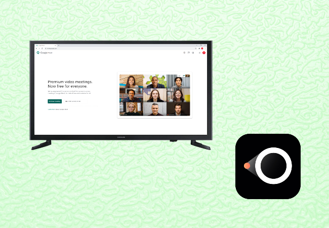 Google Meet auf Smart TV nutzen