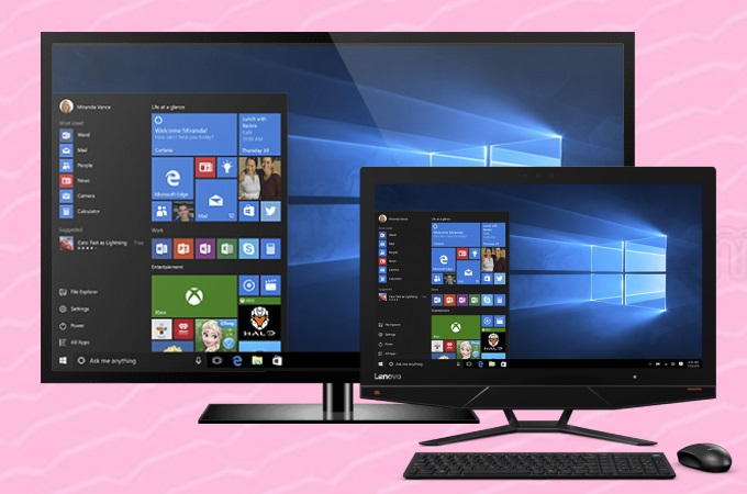 Windows 10 zu Samsung Smart TV