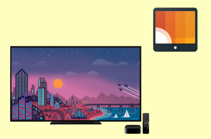 Android zu Apple TV